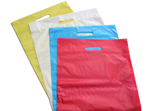 Igelitové tašky s výsekom